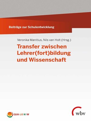 cover image of Transfer zwischen Lehrer(fort)bildung und Wissenschaft